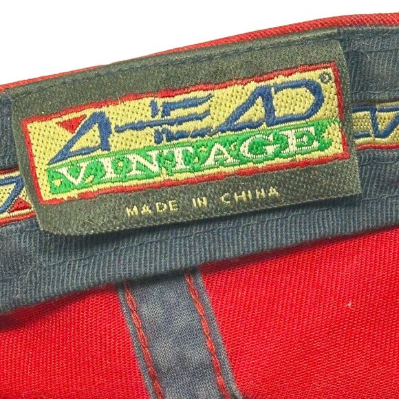 Michigan TPC Senior PGA Tour Red Baseball Cap Adjustable Buckle AHead Vintage - Picture 9 of 12